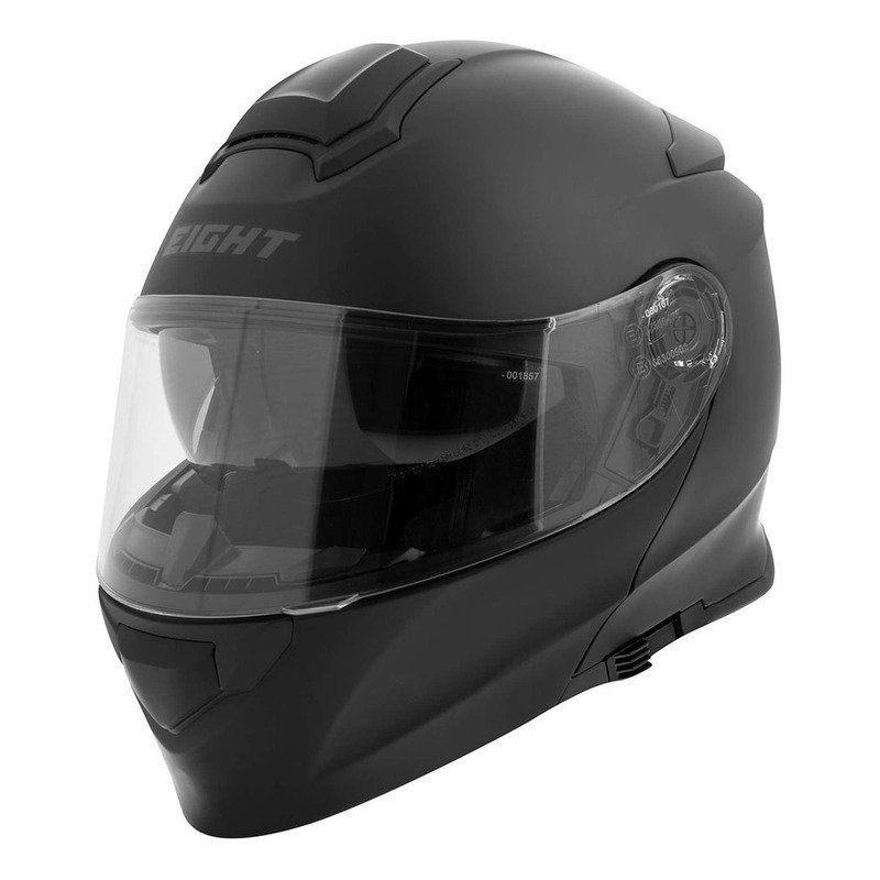 Casque modulable noir mat