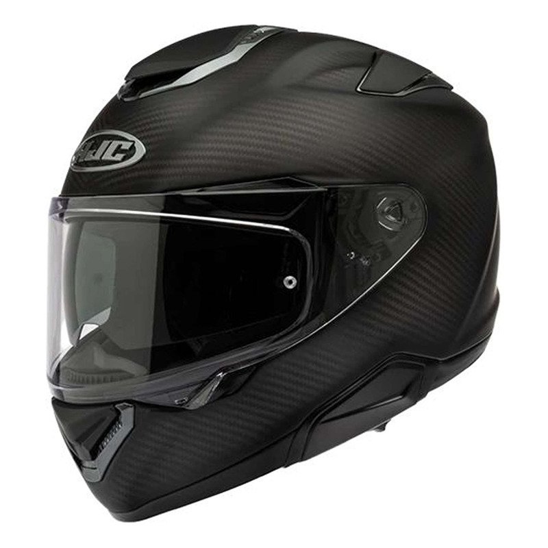 Casque int&eacute;gral carbone noir mat